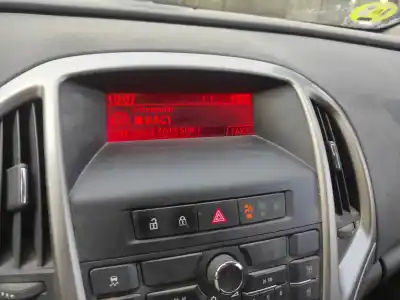 Автозапчастина б/у БАГАТОФУНКЦІЙНИЙ ДИСПЛЕЙ для OPEL ASTRA J BERLINA 5P  Посилання на OEM IAM   