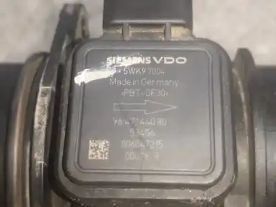 Автозапчастина б/у витратомір повітря для citroen c3 i (fc_, fn_) 1.4 hdi посилання на oem iam 9647144080   Автозапчастина б/у витратомір повітря для citroen c3 i (fc_, fn_) 1.4 hdi посилання на oem iam 9647144080