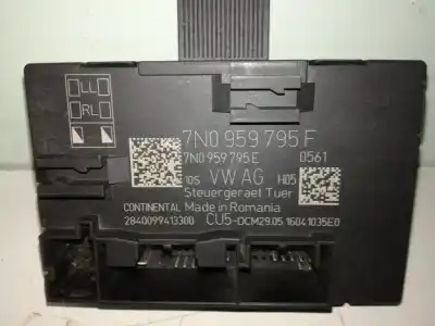 Pezzo di ricambio per auto di seconda mano Modulo Comfort per SKODA YETI (5L) (2009) CYVB Riferimenti OEM IAM 7N0959795F  
