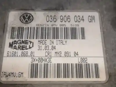 Автозапчастина б/у ЕБУ КОНТРОЛЕР ДВИГУНА для SEAT IBIZA III (6L1)  Посилання на OEM IAM 036906034GM  
