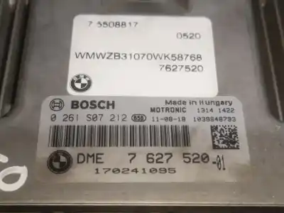 Автозапчасти б/у блок управления двигателем за mini countryman (r60) (2010) n16b16a ссылки oem iam 7627520  