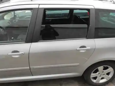 Автозапчасти б/у ЗАДНЯЯ ЛЕВАЯ ДВЕРЬ за PEUGEOT 307 BREAK (3E)  ссылки OEM IAM   