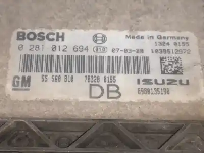 Автозапчасти б/у БЛОК УПРАВЛЕНИЯ ДВИГАТЕЛЕМ за OPEL ASTRA H GTC  ссылки OEM IAM 55560810  
