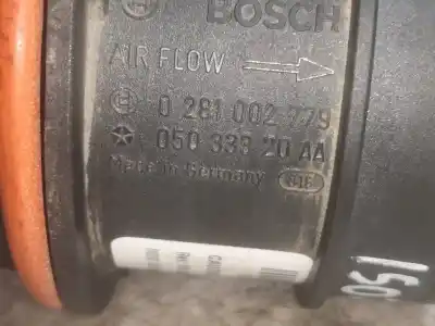 Автозапчастина б/у витратомір повітря для dodge caliber 1.8 посилання на oem iam 05033320aa  