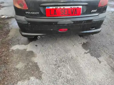 Second-hand car spare part REAR BUMPER for PEUGEOT 206  OEM IAM references   