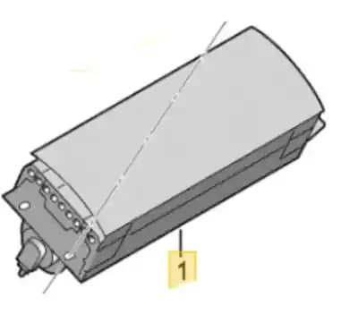Second-hand car spare part front right air bag for audi a4 cabriolet (8h) asn oem iam references 8e0880204e