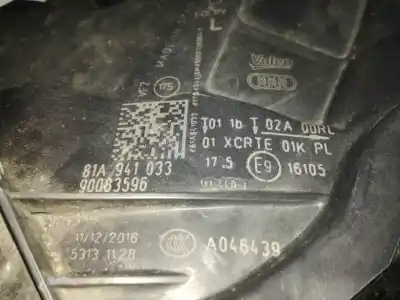 Автозапчастина б/у ліва фара для audi q2 (gab, gag) 30 tfsi посилання на oem iam   