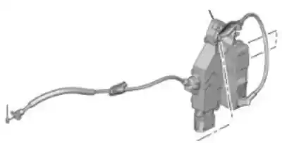 Recambio de automóvil de segunda mano de CERRADURA PUERTA TRASERA DERECHA para CITROEN C3  referencias OEM IAM 9800624980  