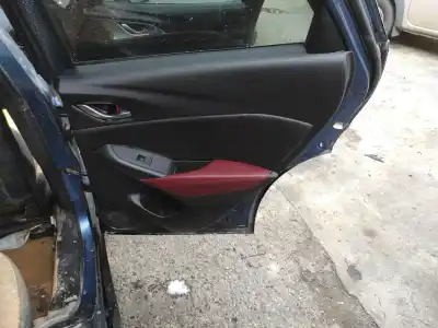 Автозапчастина б/у обликка задніх правіх дверей для mazda cx-3 (dk) pe посилання на oem iam dm0r6852002