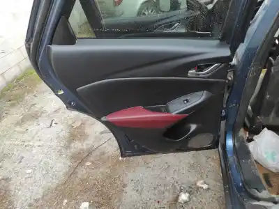 Автозапчастина б/у обкітка задніх лівіх дверей для mazda cx-3 (dk) pe посилання на oem iam d10f68550l02