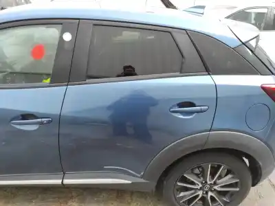 Автозапчасти б/у ЗАДНЯЯ ЛЕВАЯ ДВЕРЬ за MAZDA CX-3 (DK)  ссылки OEM IAM DKY07302XB  