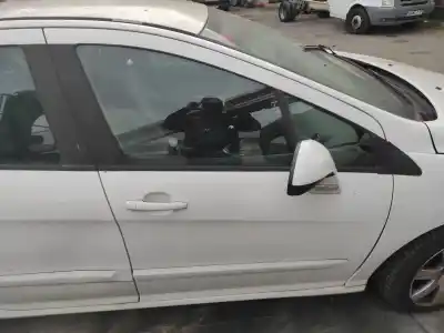 Second-hand car spare part front right door for peugeot 308 5f01 oem iam references 