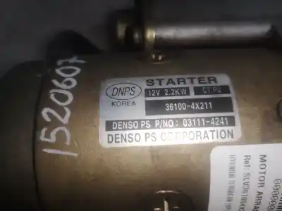 İkinci el araba yedek parçası MOTOR ÇALISIYOR için HYUNDAI TERRACAN (HP)  OEM IAM referansları 361004X211  