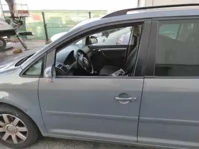 Peça sobressalente para automóvel em segunda mão porta da frente esquerda por volkswagen touran (1t1) bkc referências oem iam 