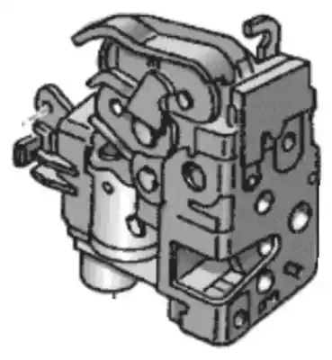 Pièce détachée automobile d'occasion SERRURE DE PORTE AVANT GAUCHE pour SEAT IBIZA (6L1)  Références OEM IAM 3B1837015AQ  