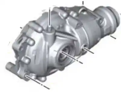 Gebrauchtes Autoersatzteil Vorderes Differenzial zum BMW SERIE X3 (E83) D/204D4 OEM-IAM-Referenzen 31507500793  