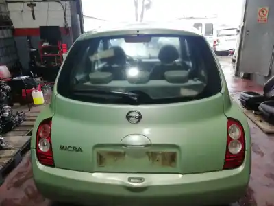 Second-hand car spare part tailgate for nissan micra (k12e) cr12de oem iam references 