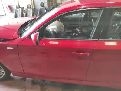 Peça sobressalente para automóvel em segunda mão porta da frente esquerda por bmw serie 1 berlina (e81/e87) d/n47d20a referências oem iam 