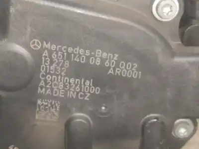 Pezzo di ricambio per auto di seconda mano VALVOLA EGR per MERCEDES-BENZ CLASE B (BM 246)  Riferimenti OEM IAM A6511400860  