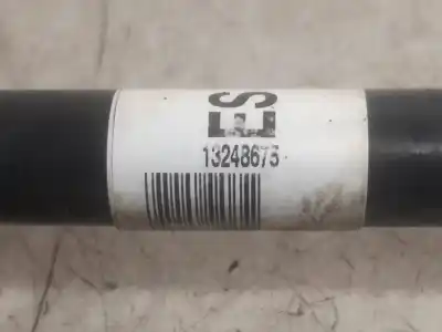 Pezzo di ricambio per auto di seconda mano TRASMISSIONE ANTERIORE SINISTRA per OPEL CORSA D  Riferimenti OEM IAM 13248675  