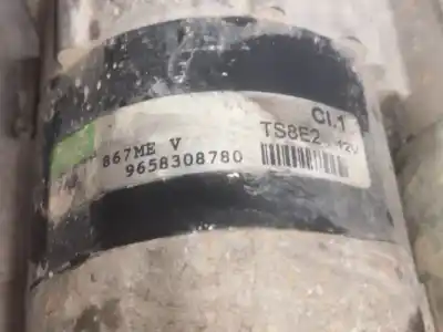 Second-hand car spare part starter motor for citroen c3 kfv oem iam references 9658308780