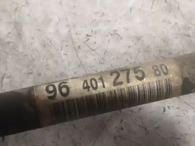 Second-hand car spare part front left transmission for citroen c3 kfv oem iam references 9640127580