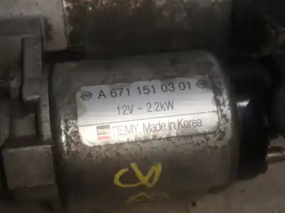 Second-hand car spare part  for SSANGYONG KORANDO  OEM IAM references A6711510301  