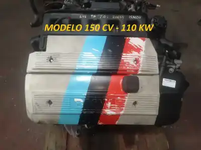 Recambio de automóvil de segunda mano de MOTOR COMPLETO para BMW 3 (E46)  referencias OEM IAM 206S4  