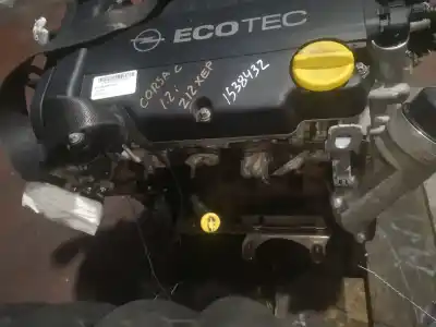 Recambio de automóvil de segunda mano de motor completo para opel corsa c (x01) 1.2 twinport (f08, f68) referencias oem iam z12xep  