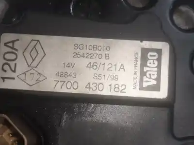 Автозапчастина б/у генератор для renault scenic (ja..) f9q734 посилання на oem iam 7700430182  