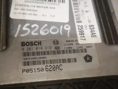 Second-hand car spare part ECU ENGINE CONTROL for FIAT FREEMONT (345)  OEM IAM references P05150620AC  