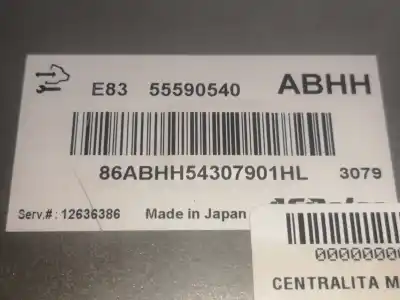 Second-hand car spare part ecu engine control for opel corsa d a12xer oem iam references 55590540  