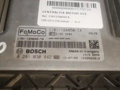 Second-hand car spare part ecu engine control for ford fiesta (cnn) ugjc oem iam references c1b112a650ta  