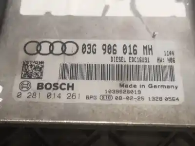 Автозапчастина б/у ебу контролер двигуна для audi a6 c6 (4f2) 2.0 tdi посилання на oem iam 03g906016mh  