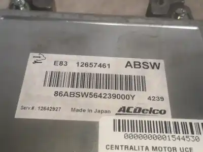 Pièce détachée automobile d'occasion calculateur moteur ecu pour opel astra j berlina 5p b16xer références oem iam 12657461  