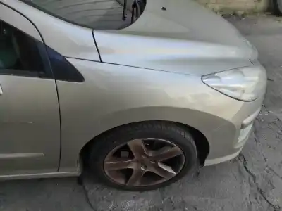 Peça sobressalente para automóvel em segunda mão guarda-lamas dianteiro direito por peugeot 308 5fw referências oem iam 