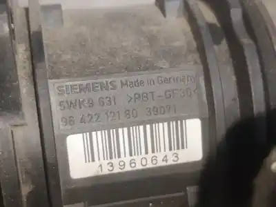 Pezzo di ricambio per auto di seconda mano misuratore di flusso per citroen c3 i (fc_, fn_) 1.4 hdi riferimenti oem iam 9642212180  