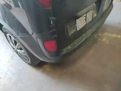 Автозапчастина б/у задній бампер для renault kangoo ii (f/kw0) k9k802 посилання на oem iam 7701478196  