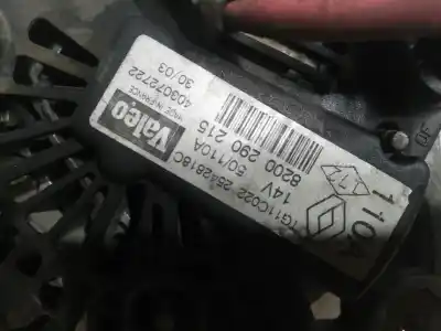 Автозапчастина б/у генератор для renault scénic ii (jm0/1_) 1.9 dci (jm0g, jm12, jm1g, jm2c) посилання на oem iam 8200660041  