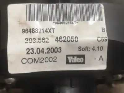 Second-hand car spare part multifunction switch for citroen c3 i (fc_, fn_) 1.4 hdi oem iam references 96488214xt  