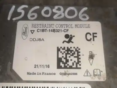 Автозапчастина б/у блок управління подушками безпеки для ford fiesta (cnn) xujb посилання на oem iam c1bt14b321cf  