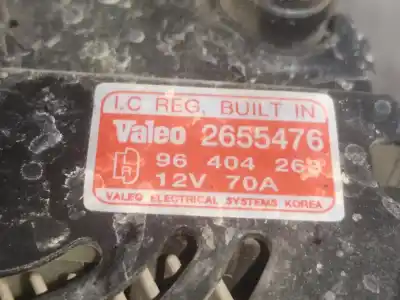 Pezzo di ricambio per auto di seconda mano ALTERNATORE per CHEVROLET KALOS  Riferimenti OEM IAM 96404263  