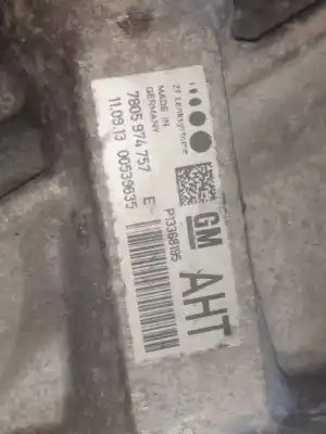 Pièce détachée automobile d'occasion crémaillère de direction pour opel astra j berlina 5p a20dth références oem iam 13368195