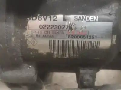 Second-hand car spare part AIR CONDITIONING COMPRESSOR for NISSAN NOTE (E11E)  OEM IAM references 8200651251  