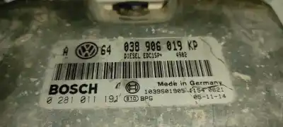 Автозапчасти б/у блок управления двигателем за seat leon (1m1) axr ссылки oem iam 038906019kp