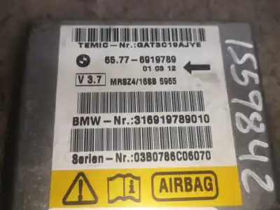 Gebrauchtes Autoersatzteil Steuergerät Airbag zum BMW SERIE 5 BERLINA (E39) 306D1D OEM-IAM-Referenzen 65776919789  