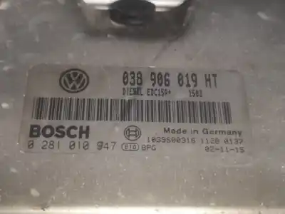 Автозапчасти б/у блок управления двигателем за SEAT IBIZA III (6L1) 1.9 TDI ссылки OEM IAM 038906019HT  