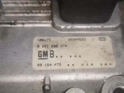 Pezzo di ricambio per auto di seconda mano centralina motore per opel corsa c g-z12xe riferimenti oem iam 09164475  