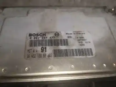 Gebrauchtes Autoersatzteil Ecu-motorsteuergerät Uce Motorsteuergerät zum PEUGEOT 206 CC NFU(TU5JP4) OEM-IAM-Referenzen 9643218980  