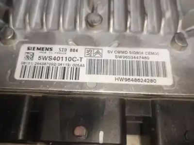 İkinci el araba yedek parçası Ecu Motor Kontrol Cihazi için CITROEN C3 I (FC_, FN_) 1.4 HDI OEM IAM referansları 9648624280  